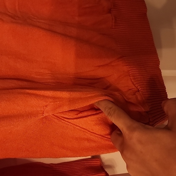 New York & Company. Pink convertible cowl neck sweater. XL - Picture 3 of 6